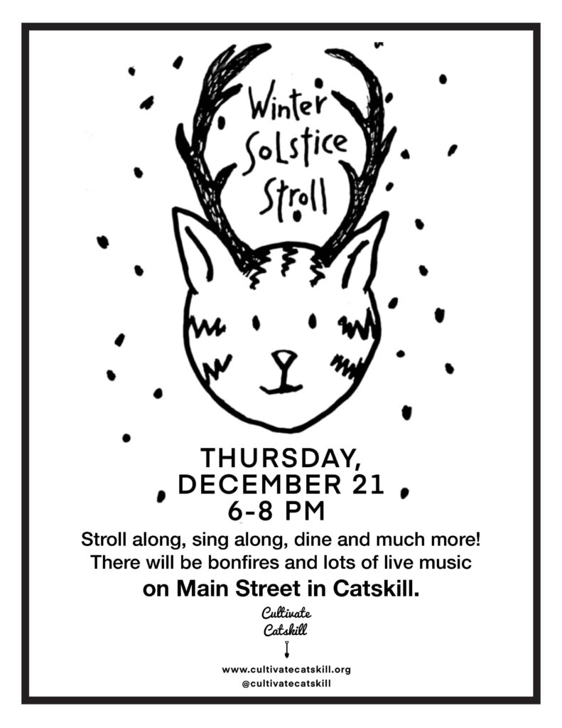 Winter Solstice Stroll Bridge Street Theatre Catskill NY